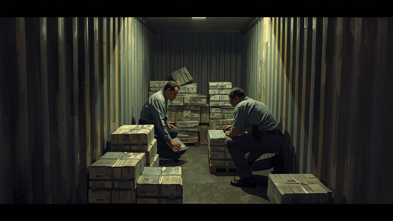 Agents seize cocaine in shipping container