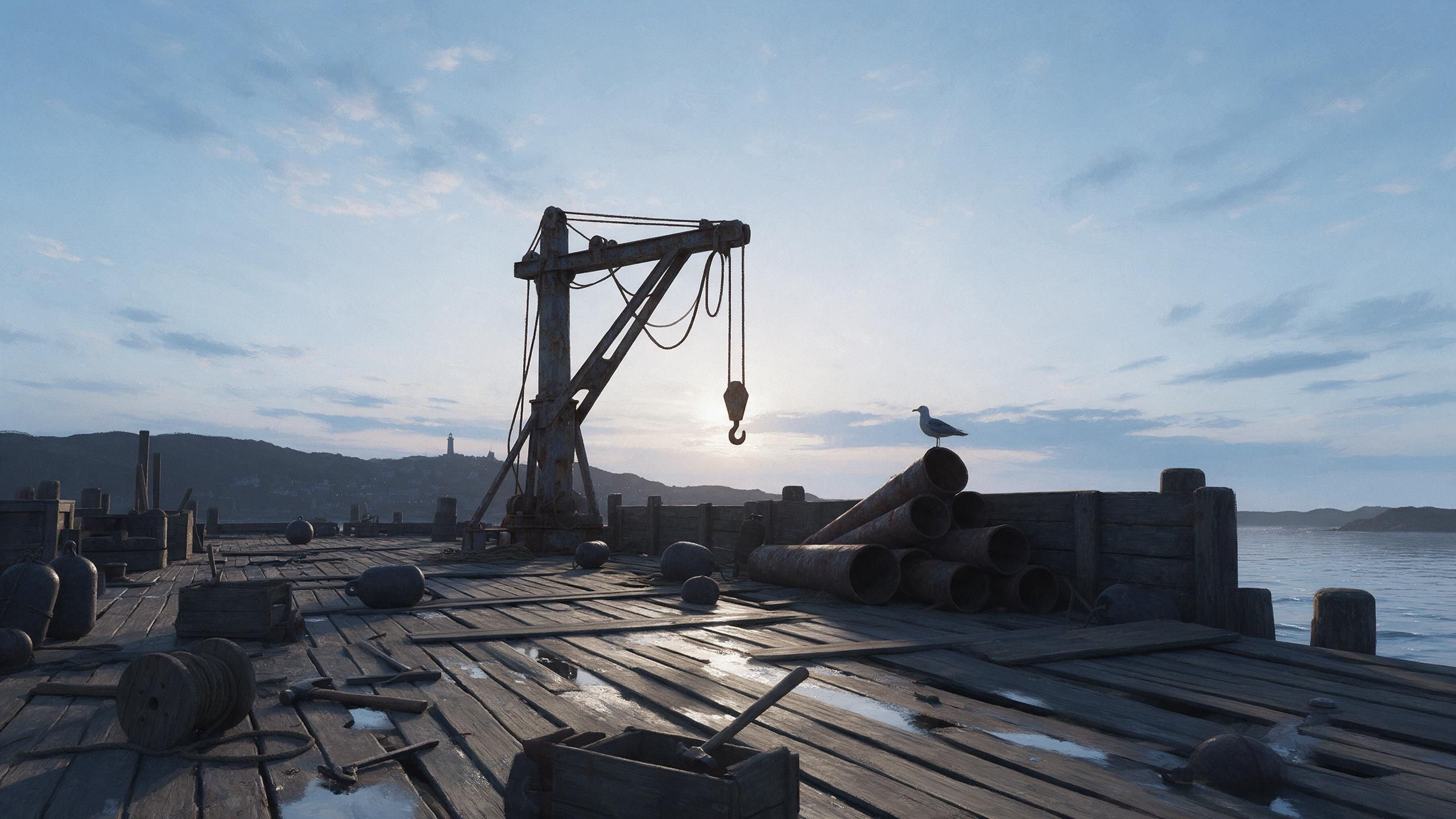 Empty dockyard reflects decline of US shipbuilding industry