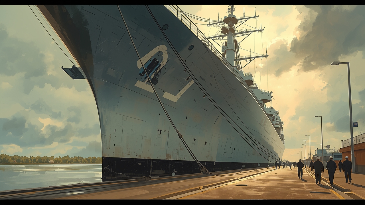 Navy takes delivery of new aircraft carrier
