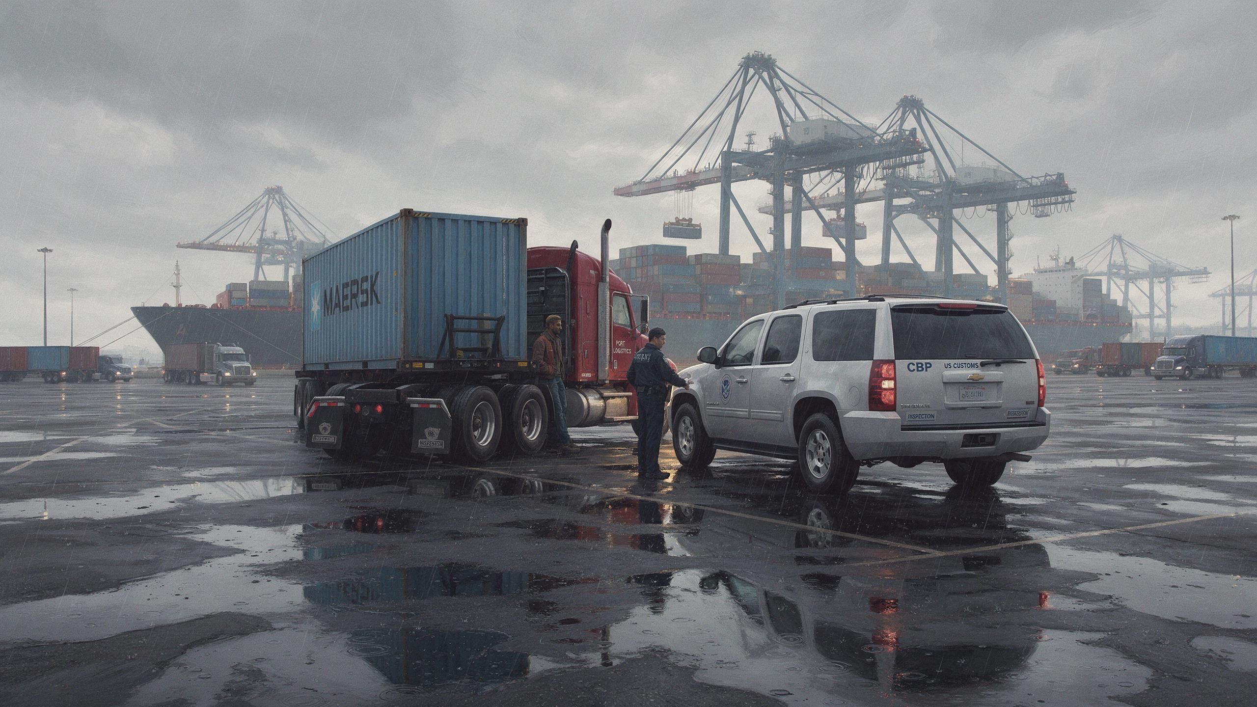 Customs targets foreign truckers in US cargo crackdown