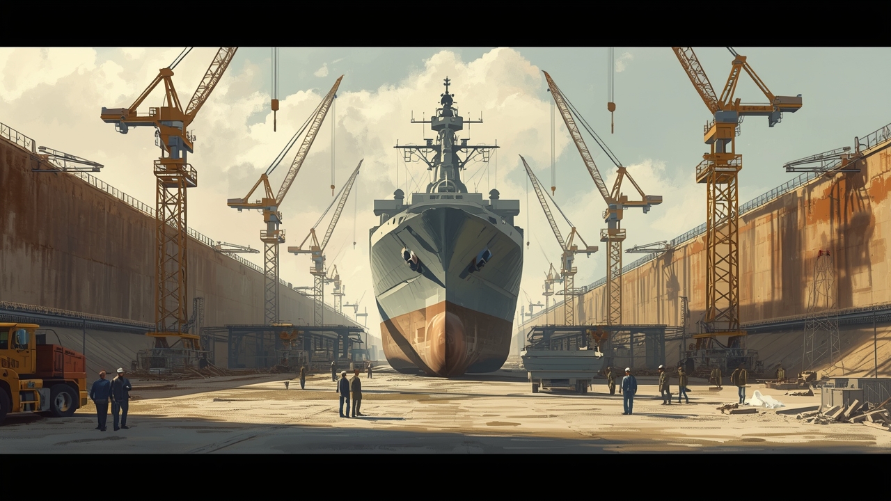 US shipyard expansion underway