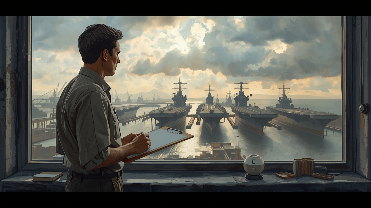 Shipyard space constraints delay carrier delivery