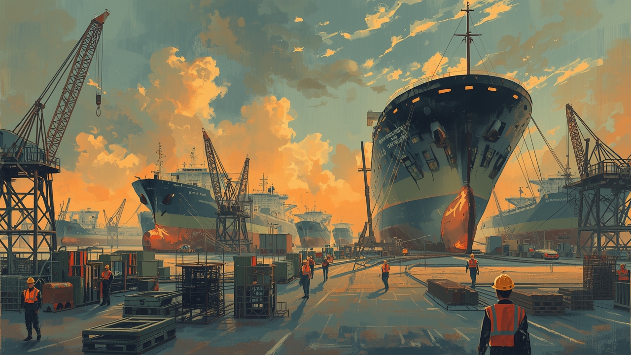 China dominates global shipbuilding industry