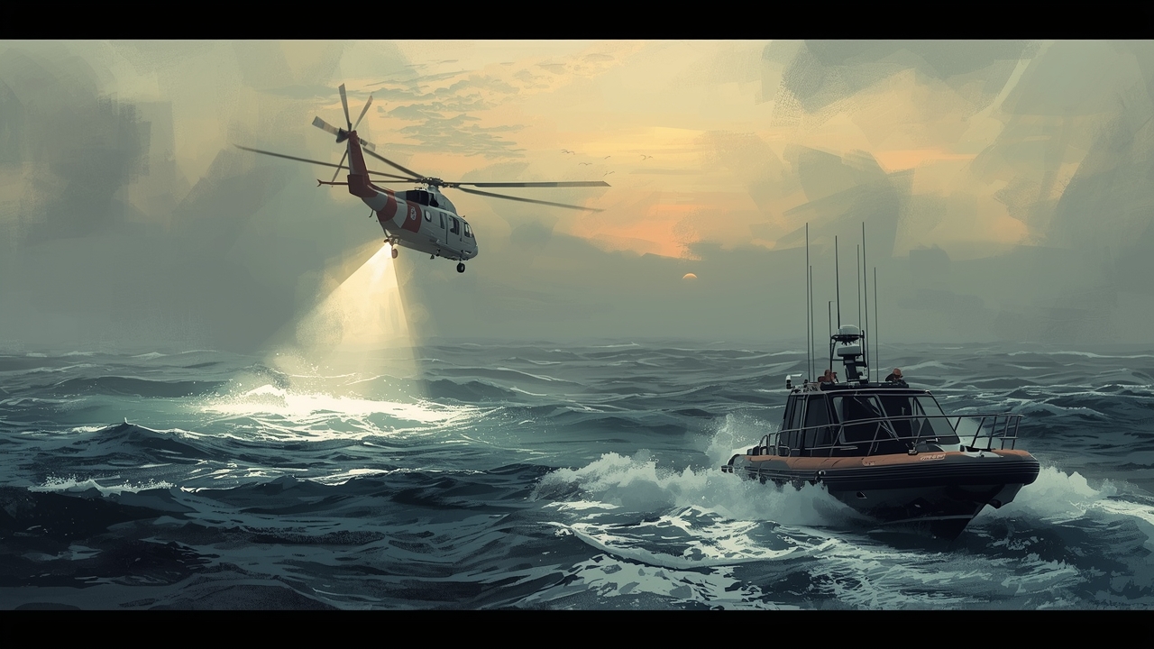Coast Guard searches for missing air ambulance