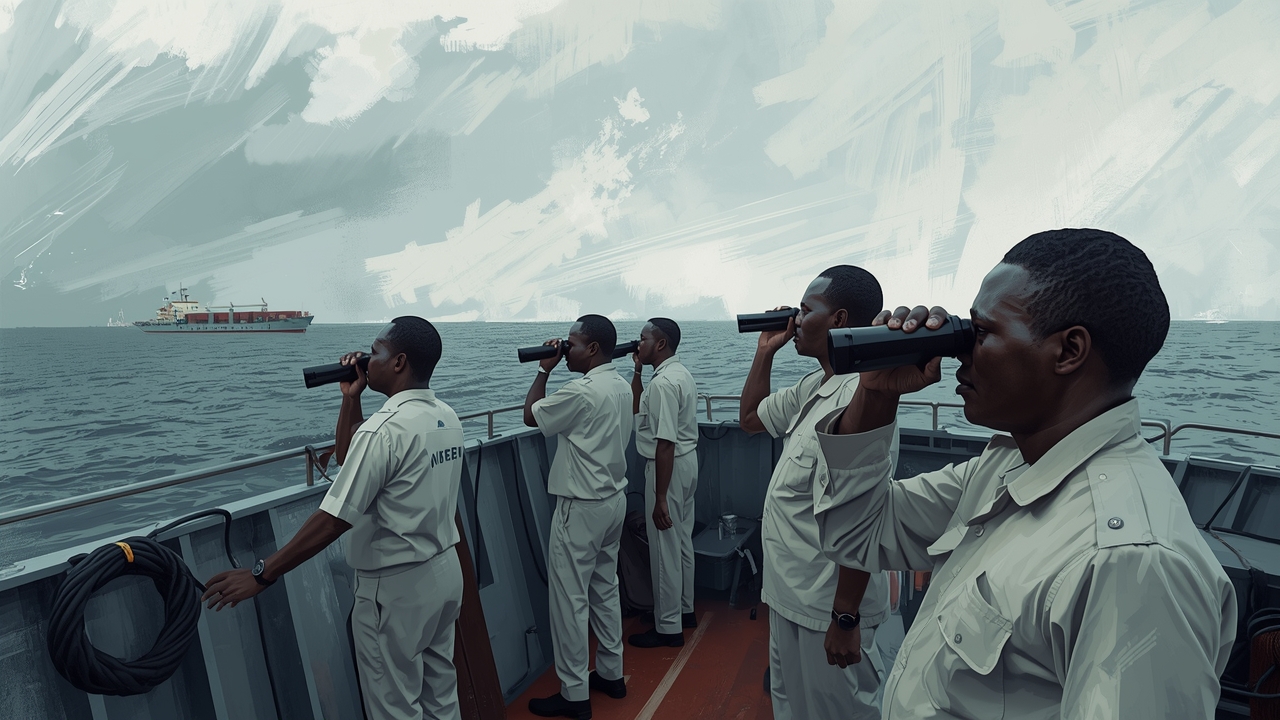 Nigerian maritime agency enforces compliance at sea.