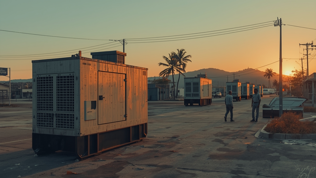 Puerto Rico's power fleet remains reliant on diesel and petroleum.