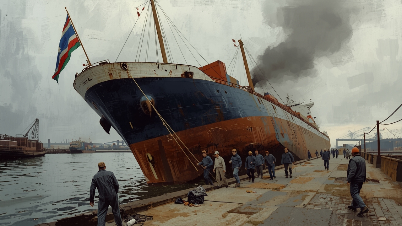 Cargo ship attacked at Odesa port