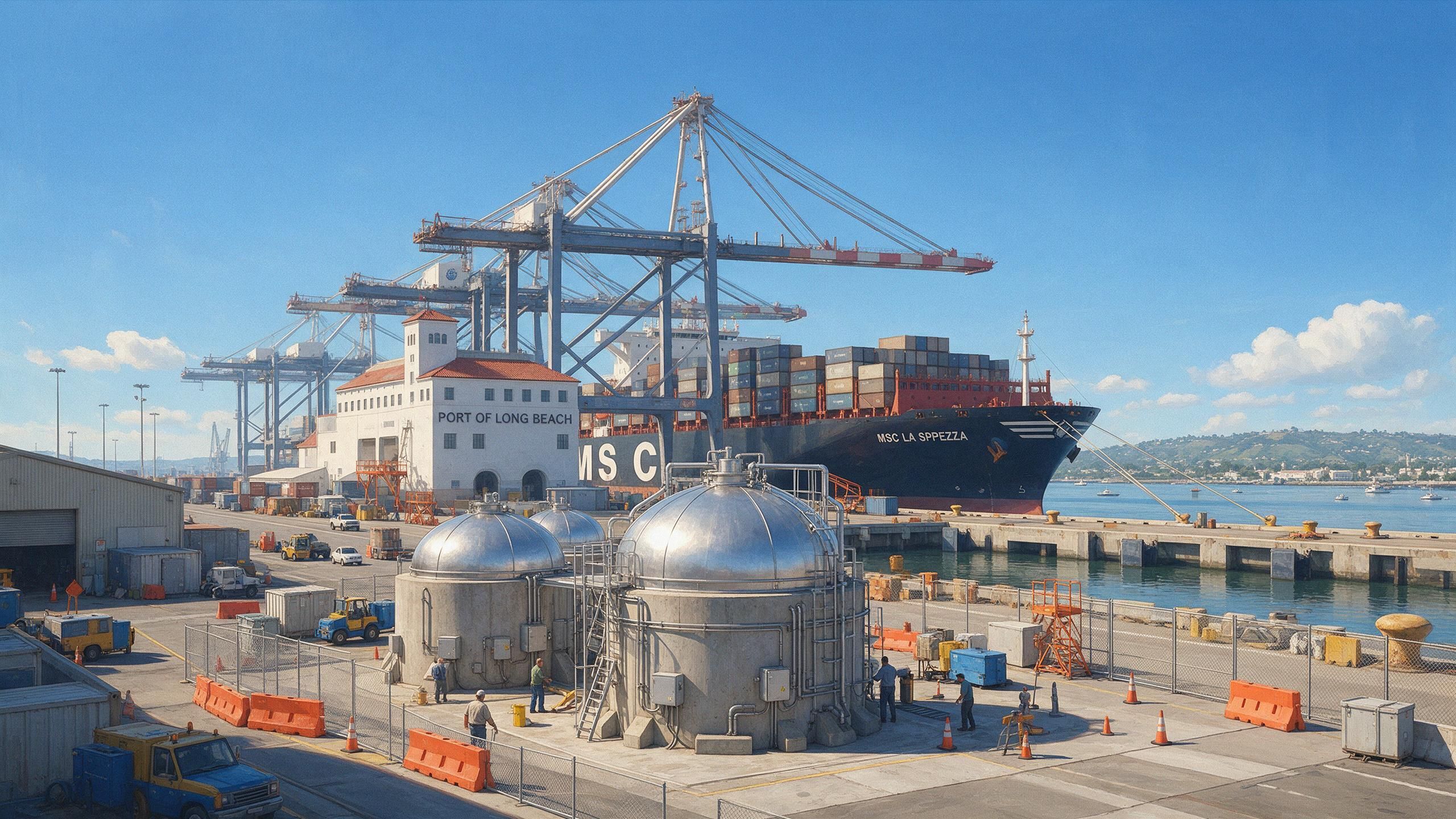 Port of Long Beach to test small modular reactors