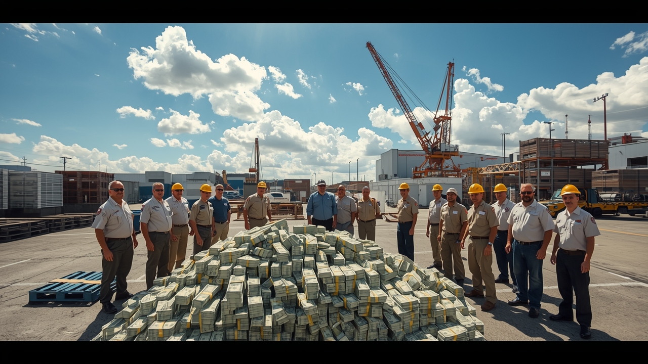 Shipyard workers secure major wage increase
