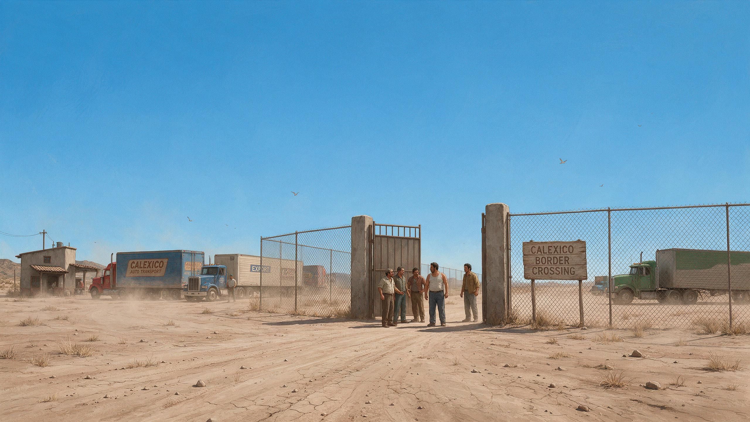 Truckers threaten to close Calexico border over visa dispute