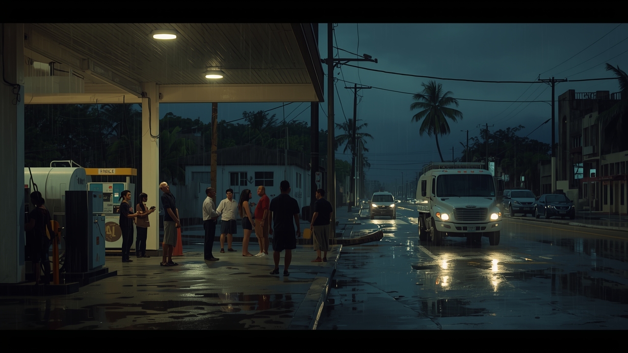 Storms worsen Puerto Rico's fuel crisis