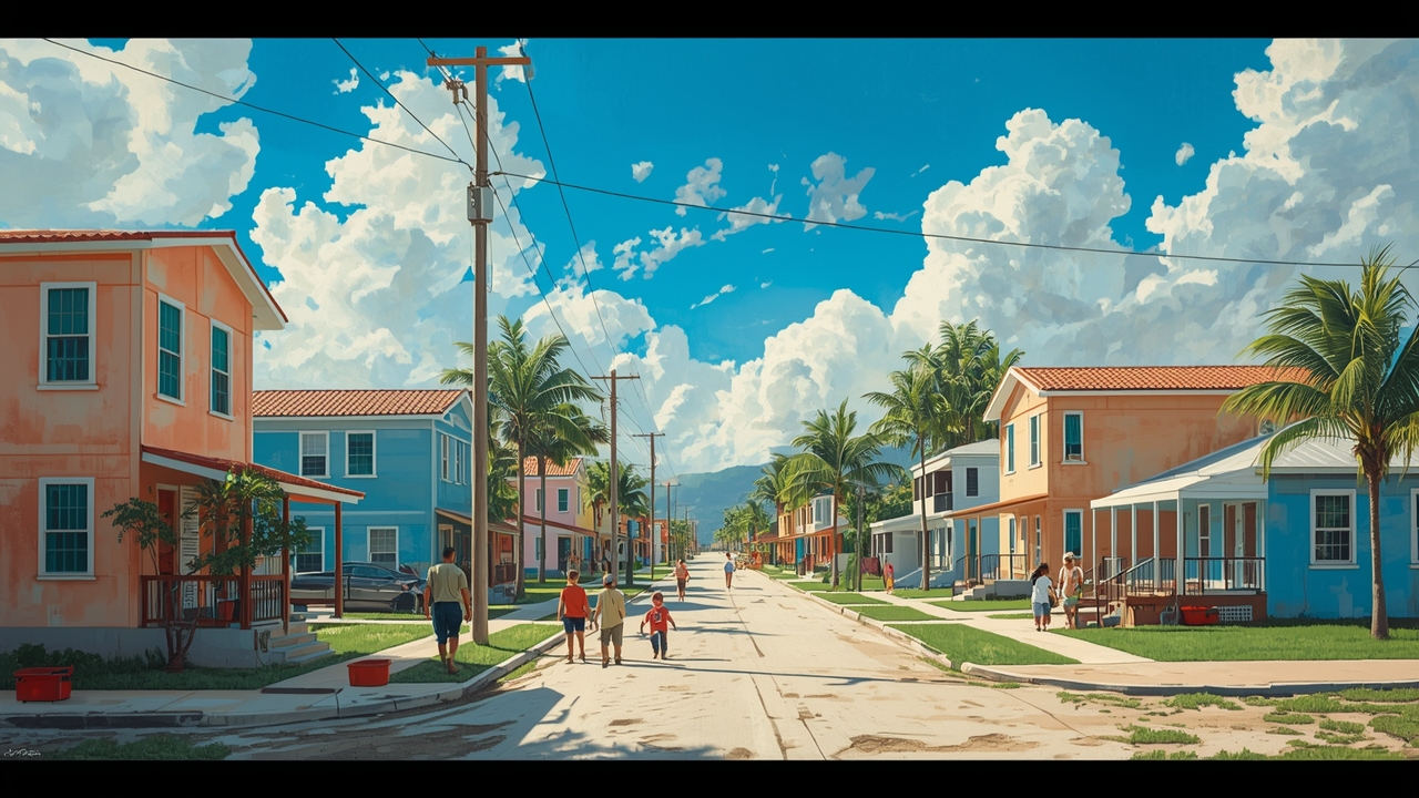 Families return home after Hurricane Maria rebuilds